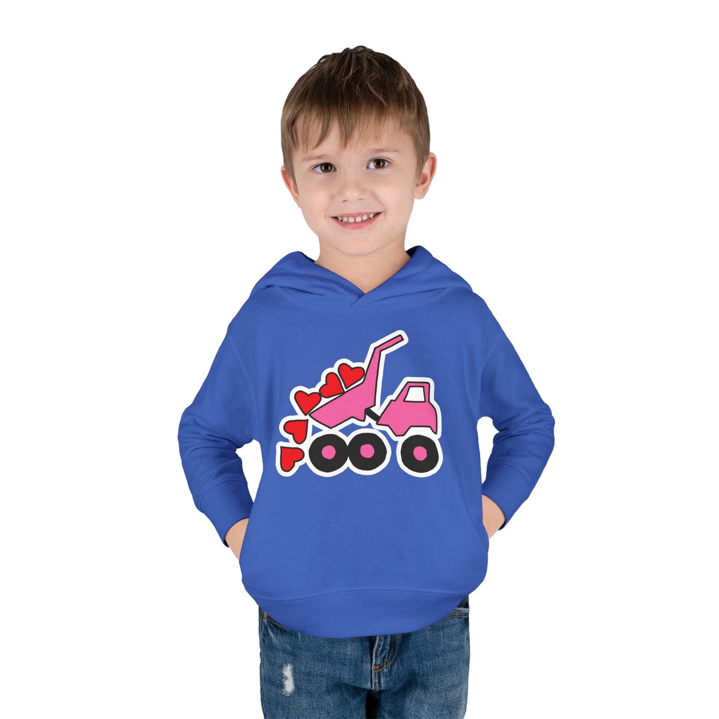 Heart Dump Truck Hoodie - Toddler