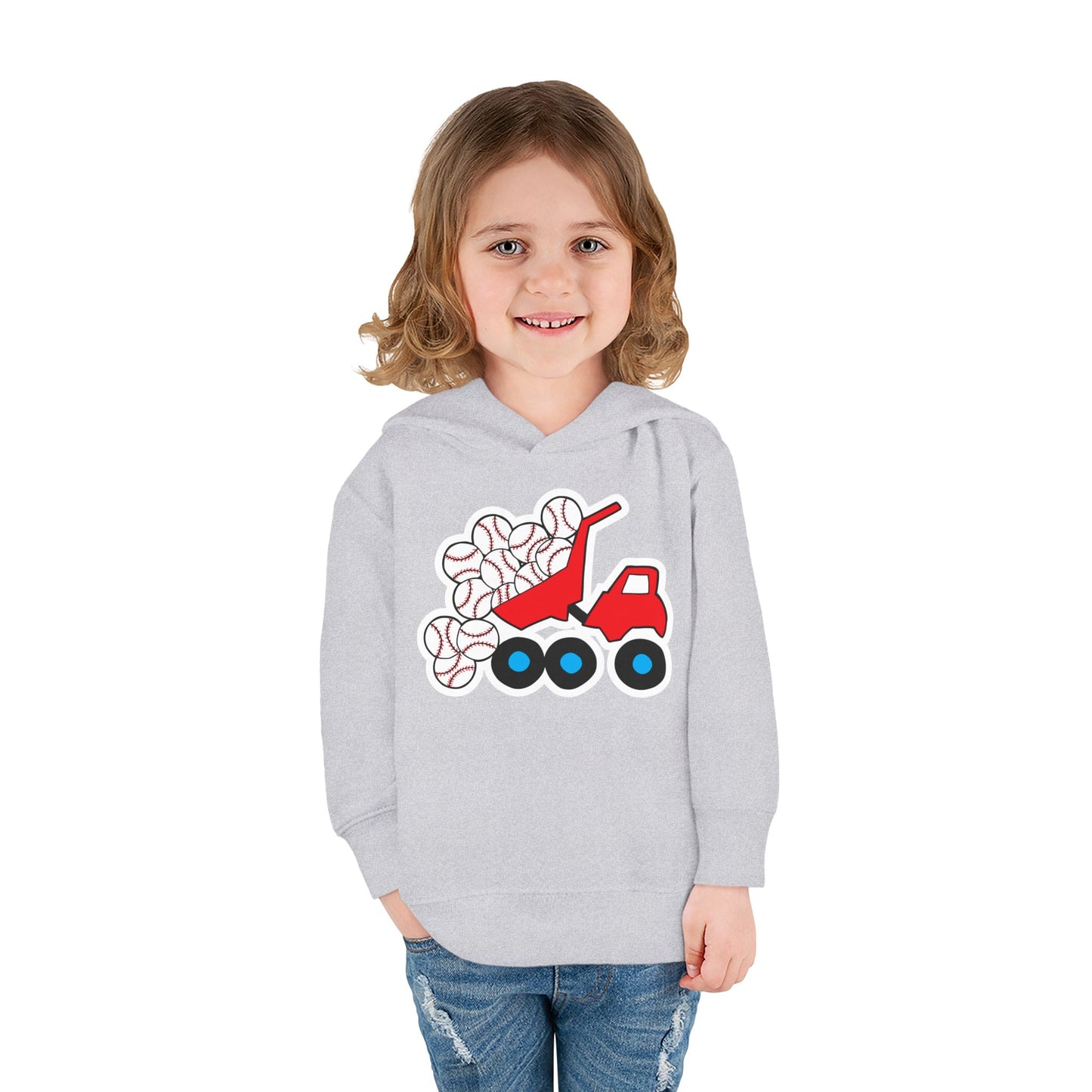 Baseball Dump Truck Hoodie - Toddler