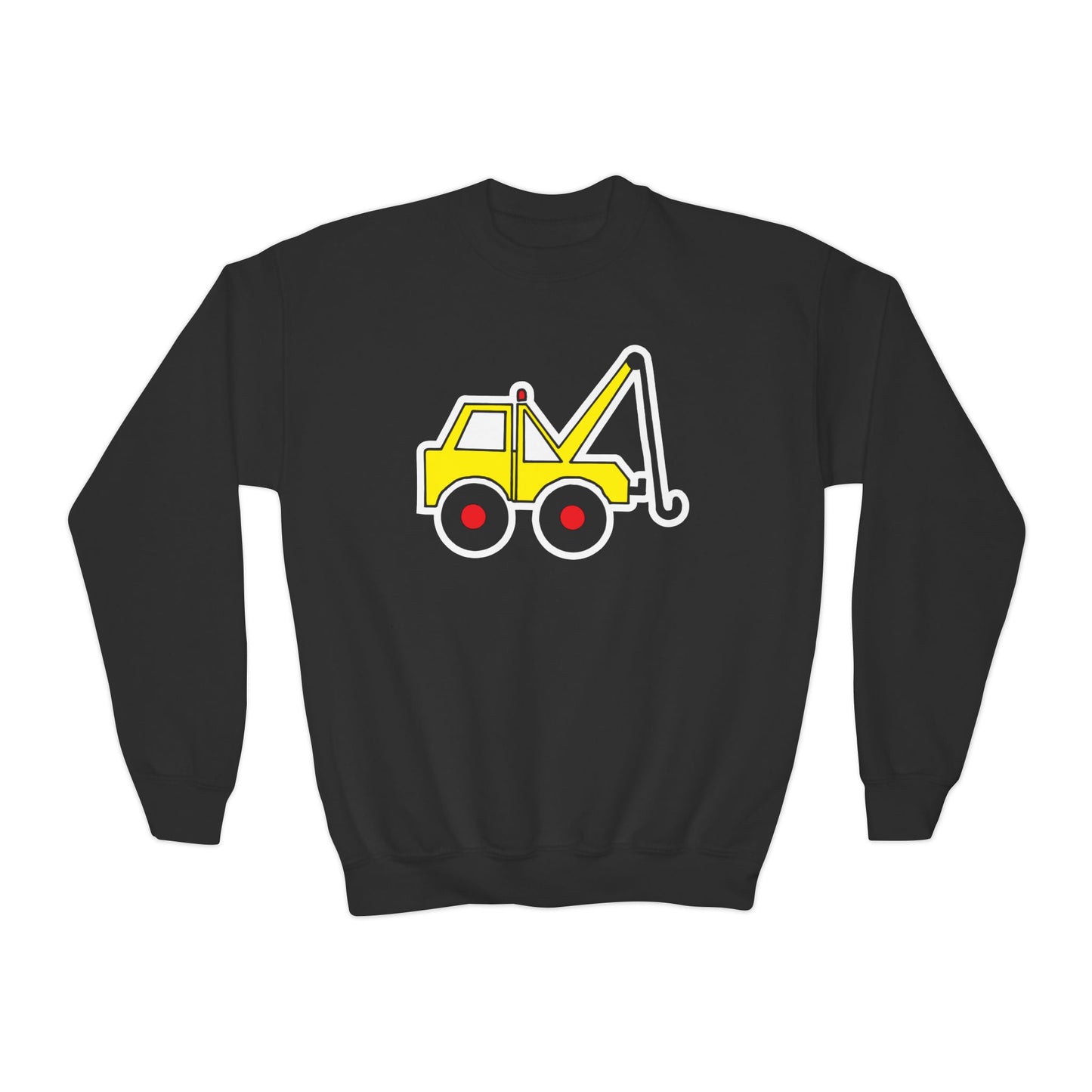 Tow Truck Crewneck Sweatshirt - Youth