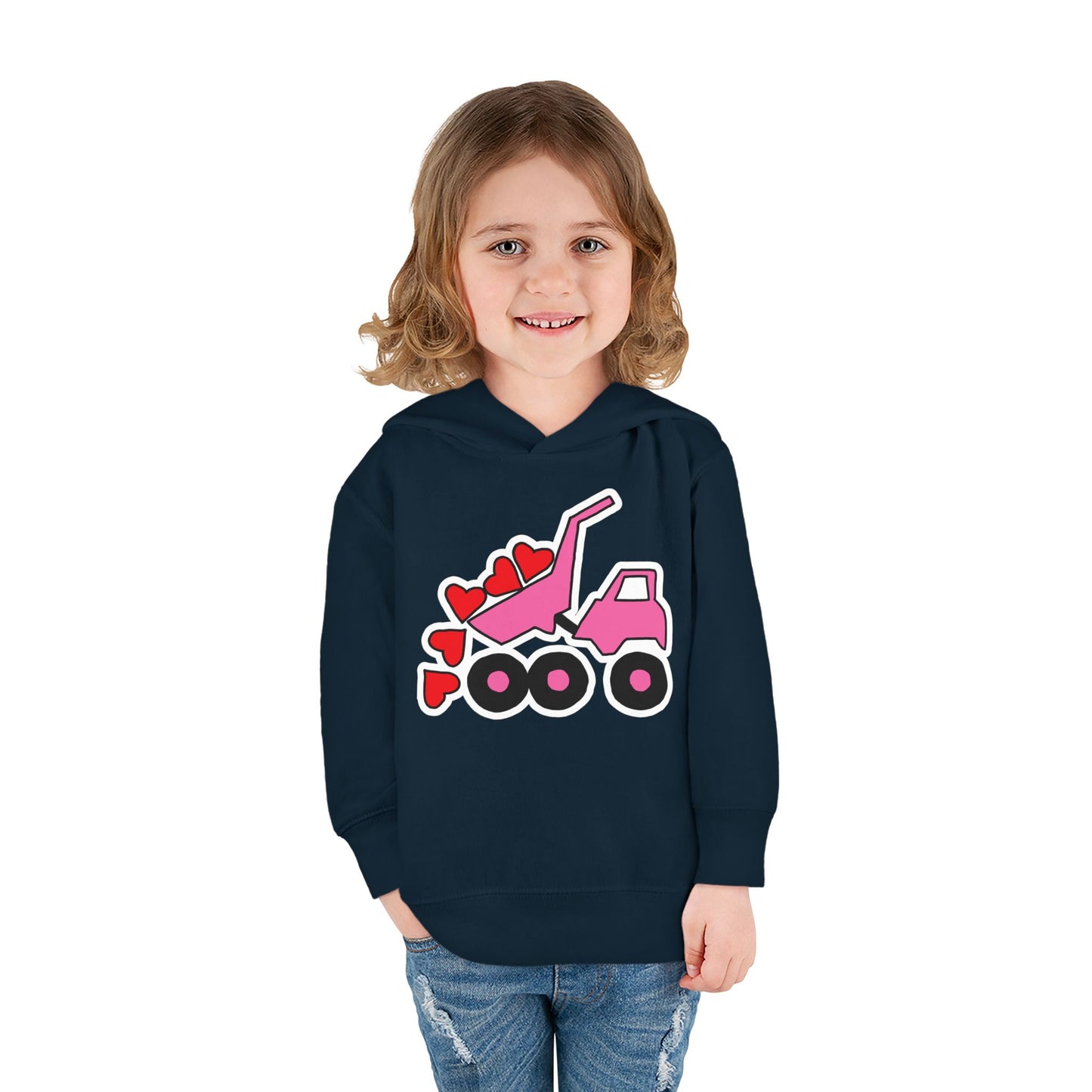 Heart Dump Truck Hoodie - Toddler