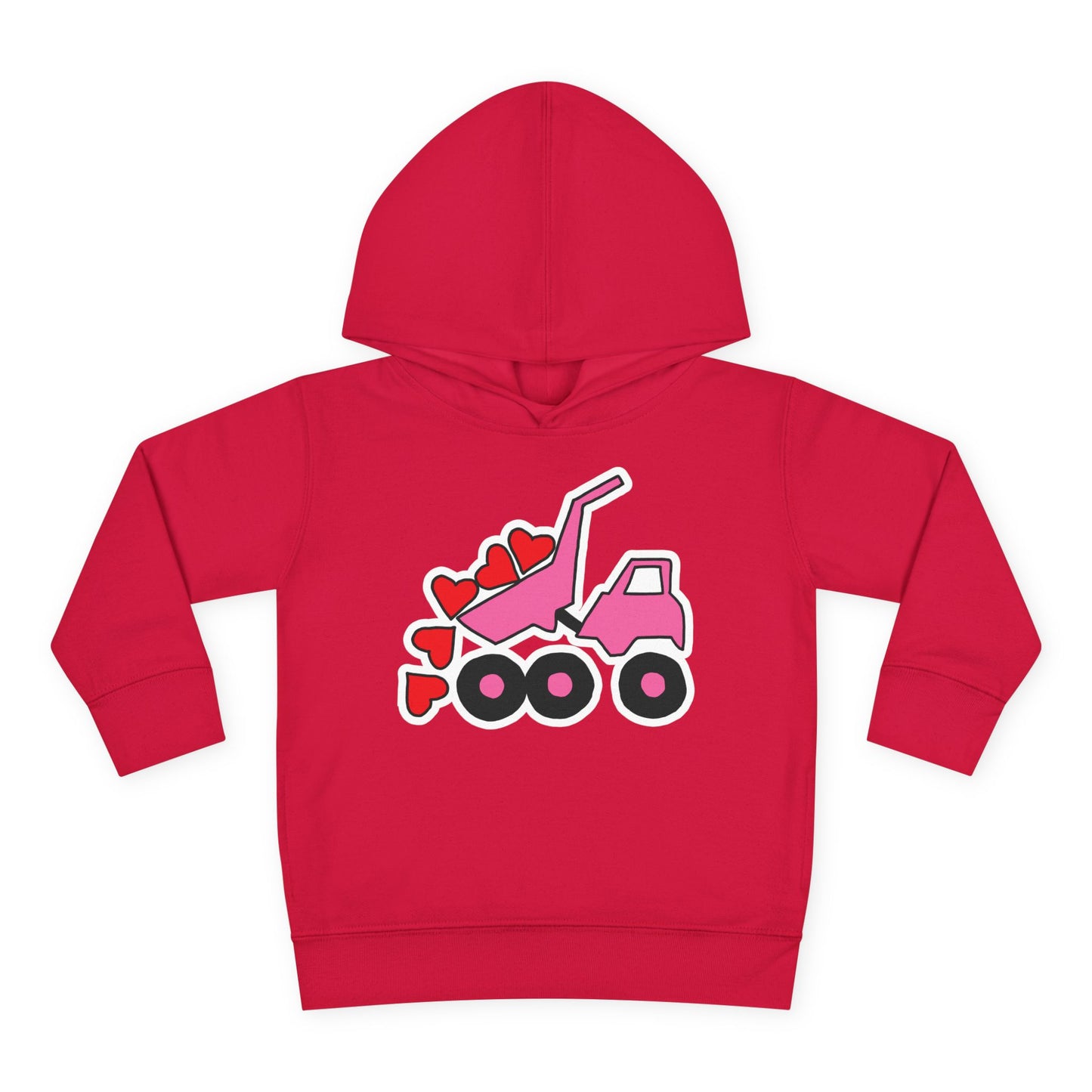Heart Dump Truck Hoodie - Toddler