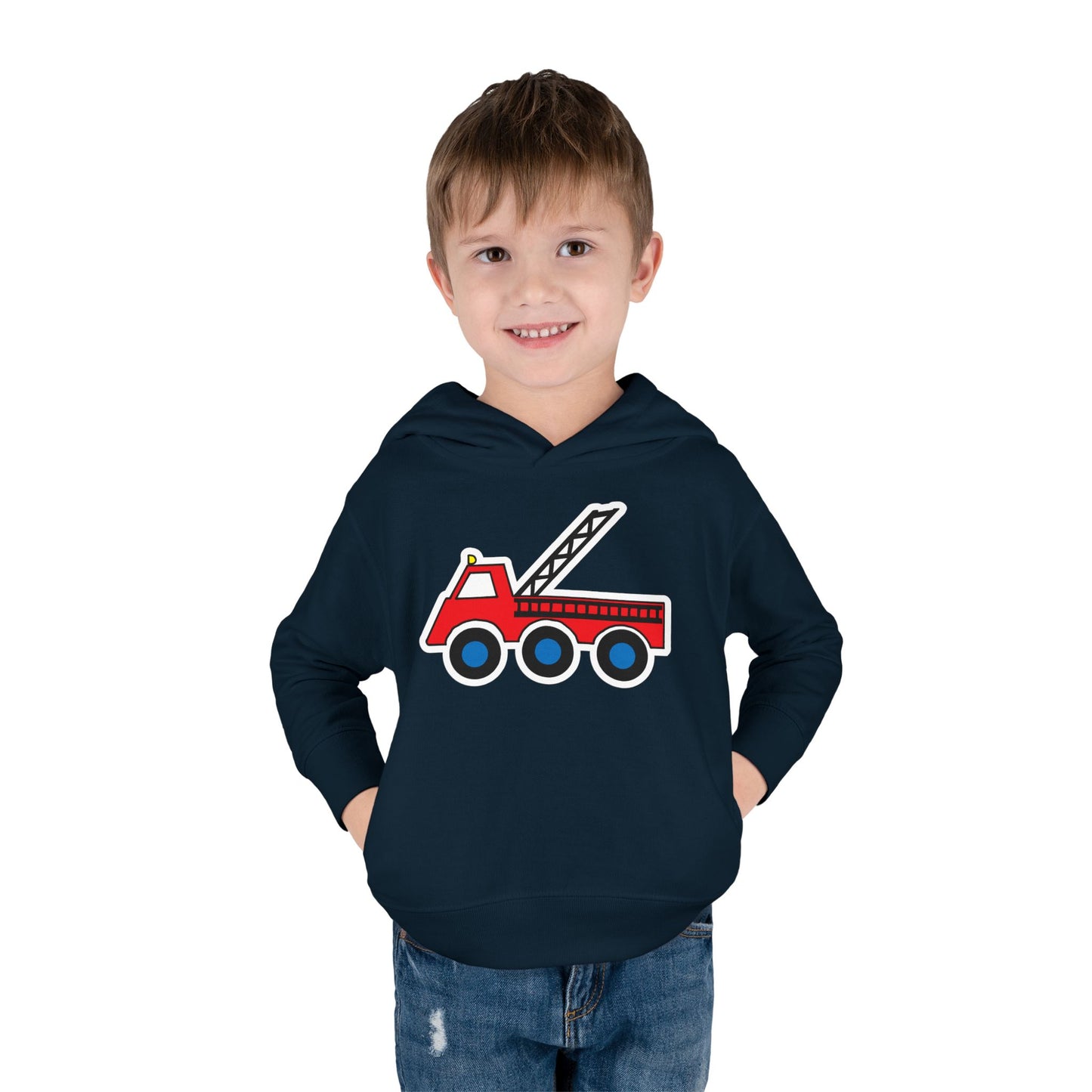 Fire Truck Hoodie - Toddler