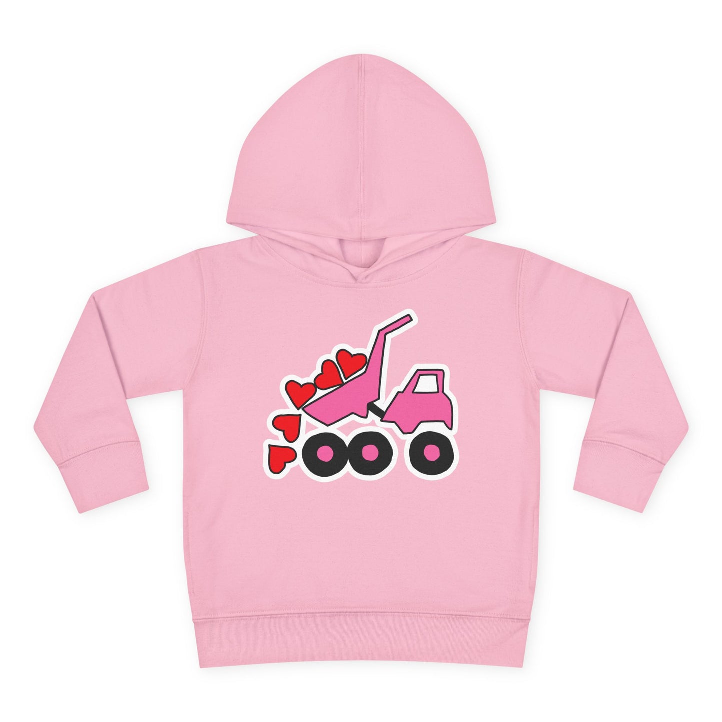Heart Dump Truck Hoodie - Toddler