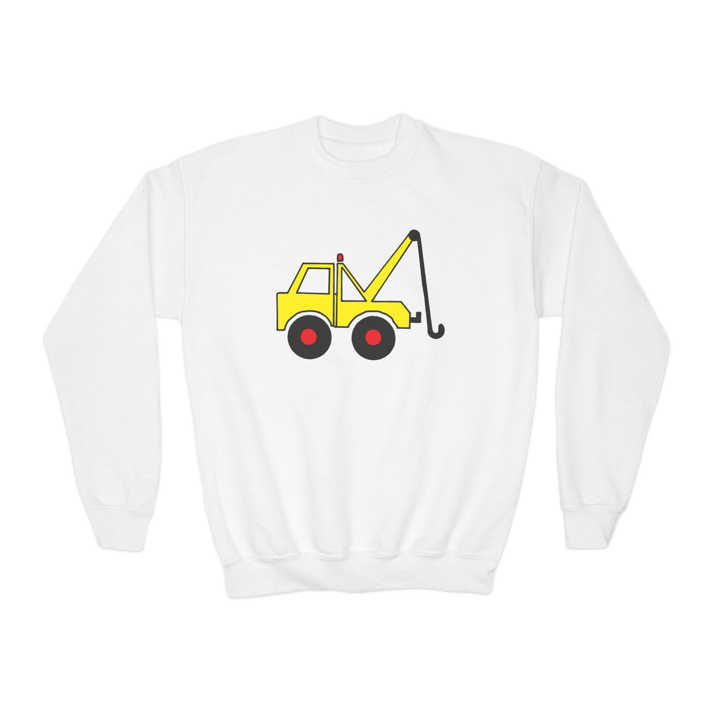 Tow Truck Crewneck Sweatshirt - Youth