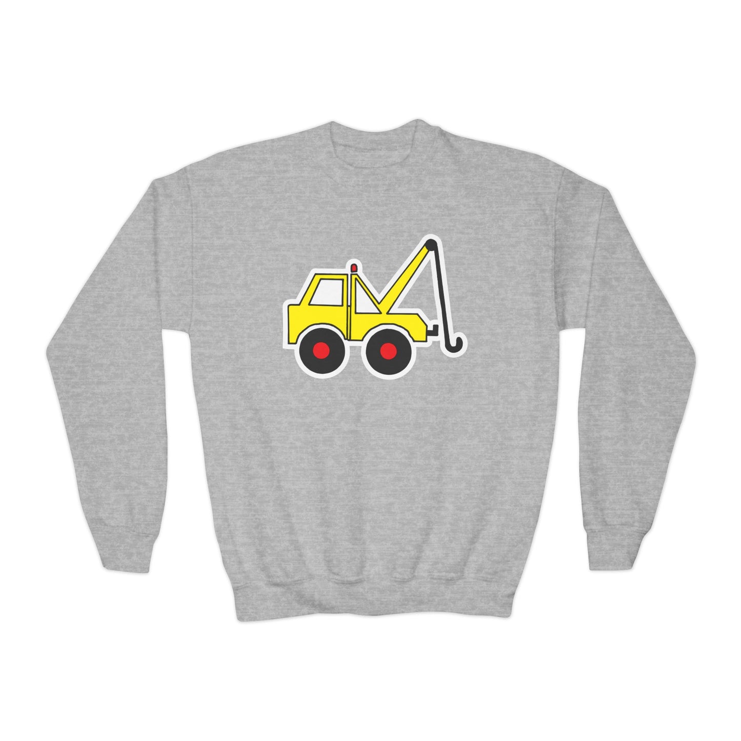 Tow Truck Crewneck Sweatshirt - Youth