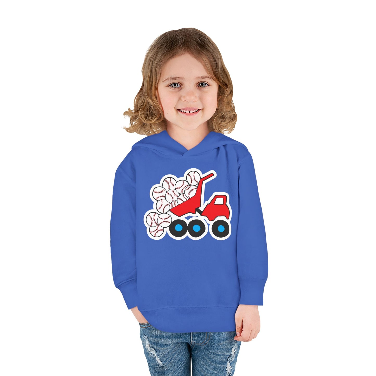 Baseball Dump Truck Hoodie - Toddler