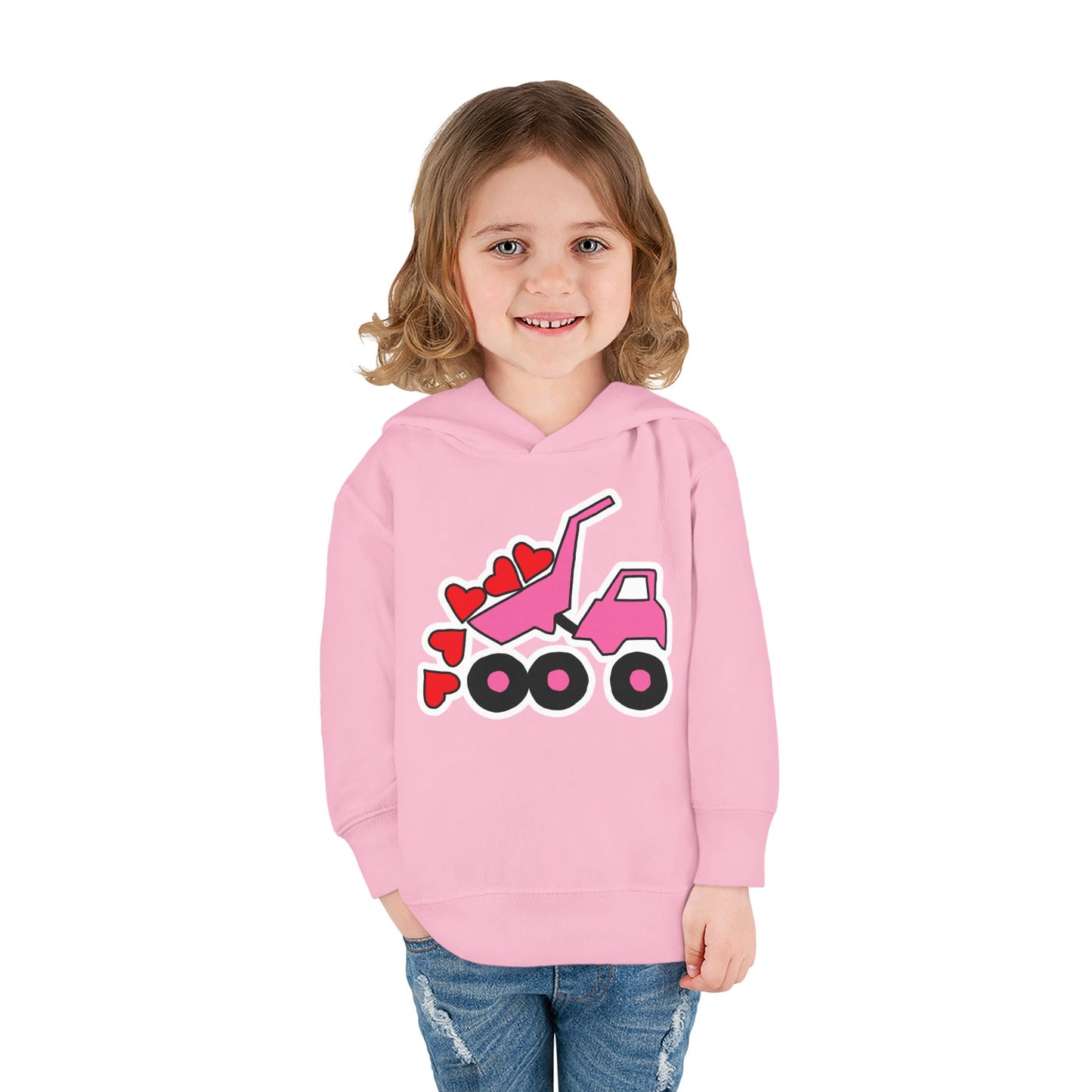 Heart Dump Truck Hoodie - Toddler