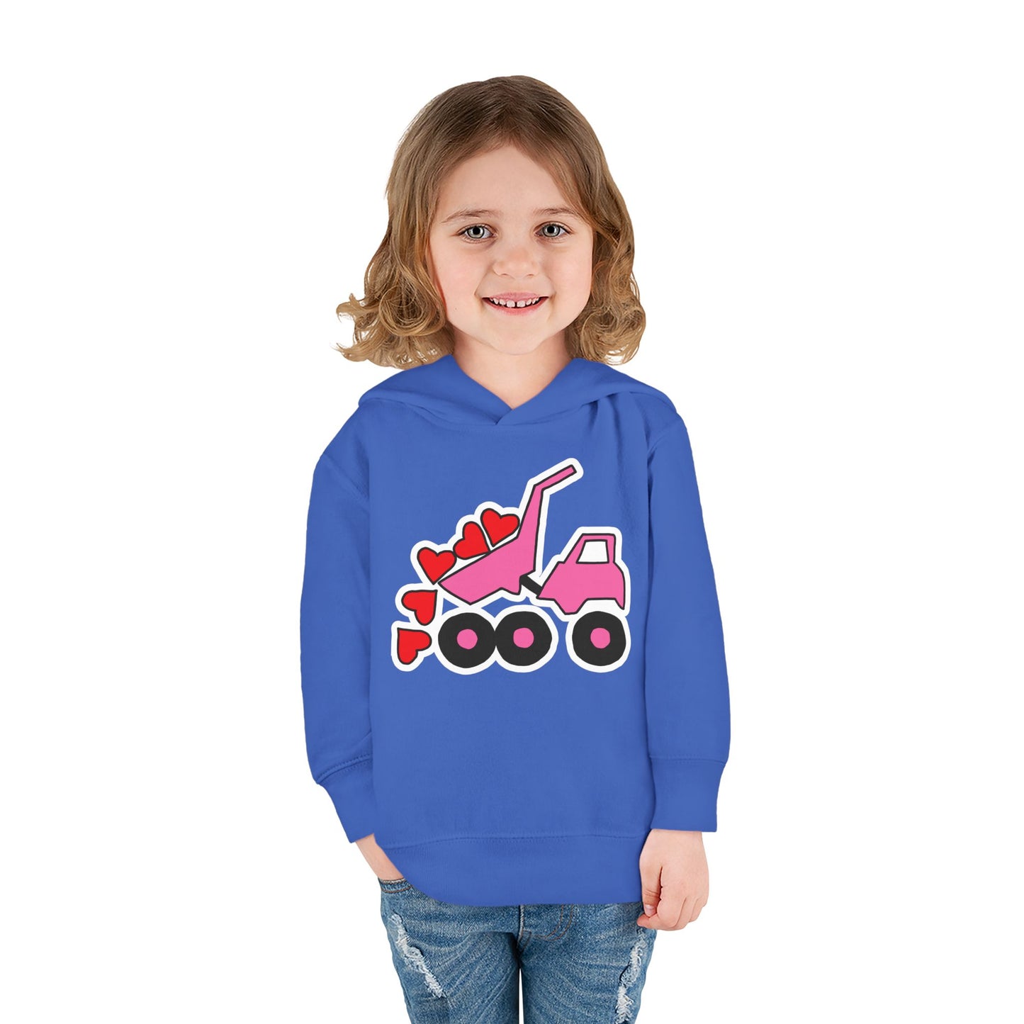 Heart Dump Truck Hoodie - Toddler
