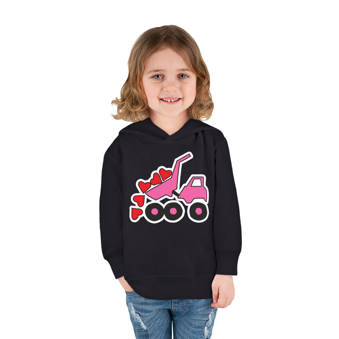Heart Dump Truck Hoodie - Toddler