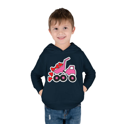 Heart Dump Truck Hoodie - Toddler
