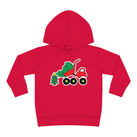 Christmas Dump Truck Hoodie - Toddler