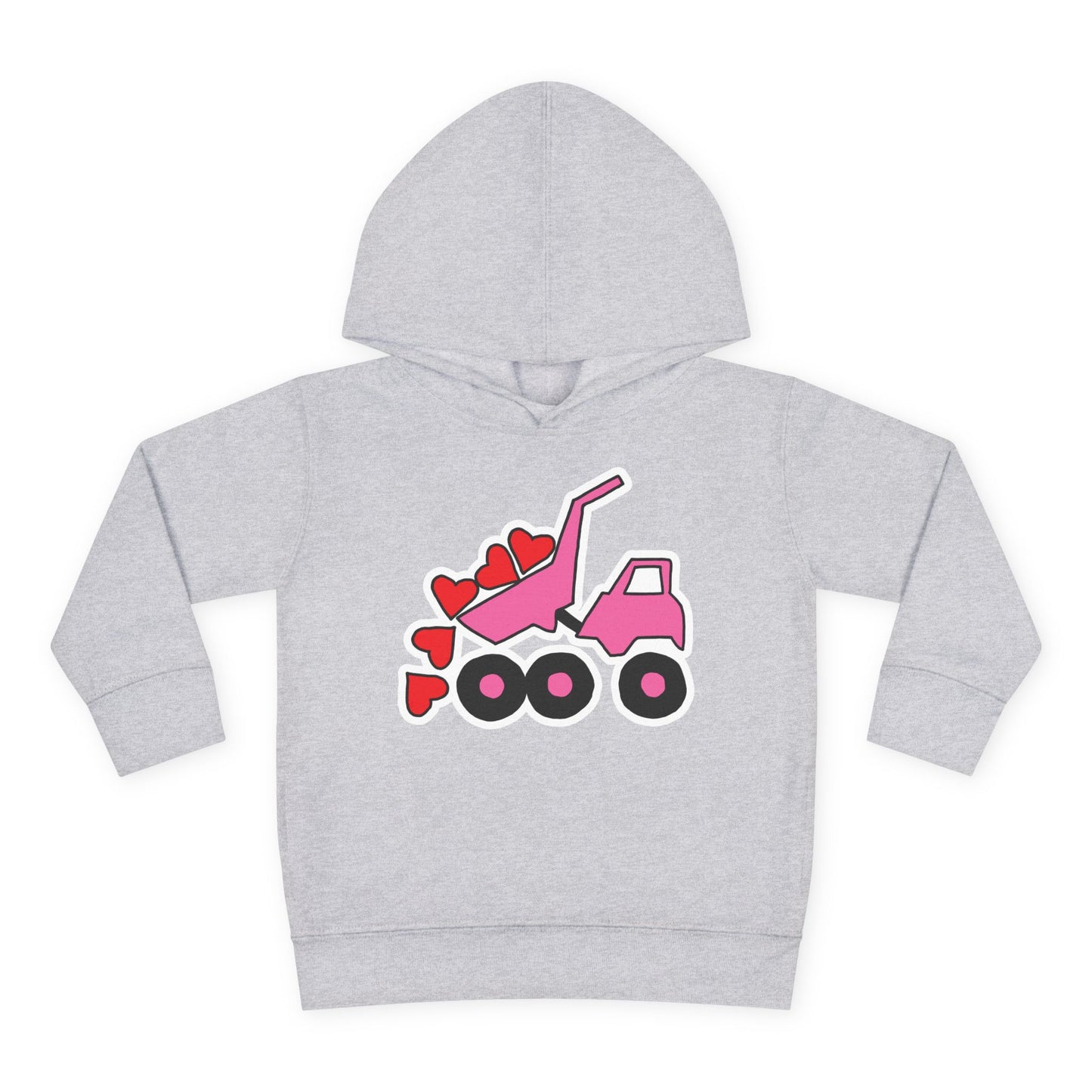 Heart Dump Truck Hoodie - Toddler