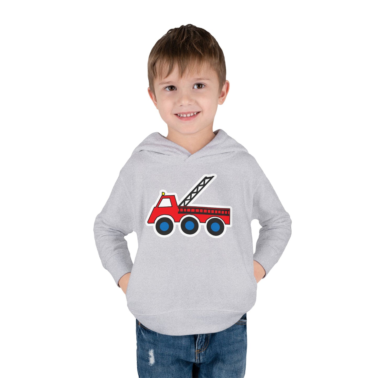 Fire Truck Hoodie - Toddler