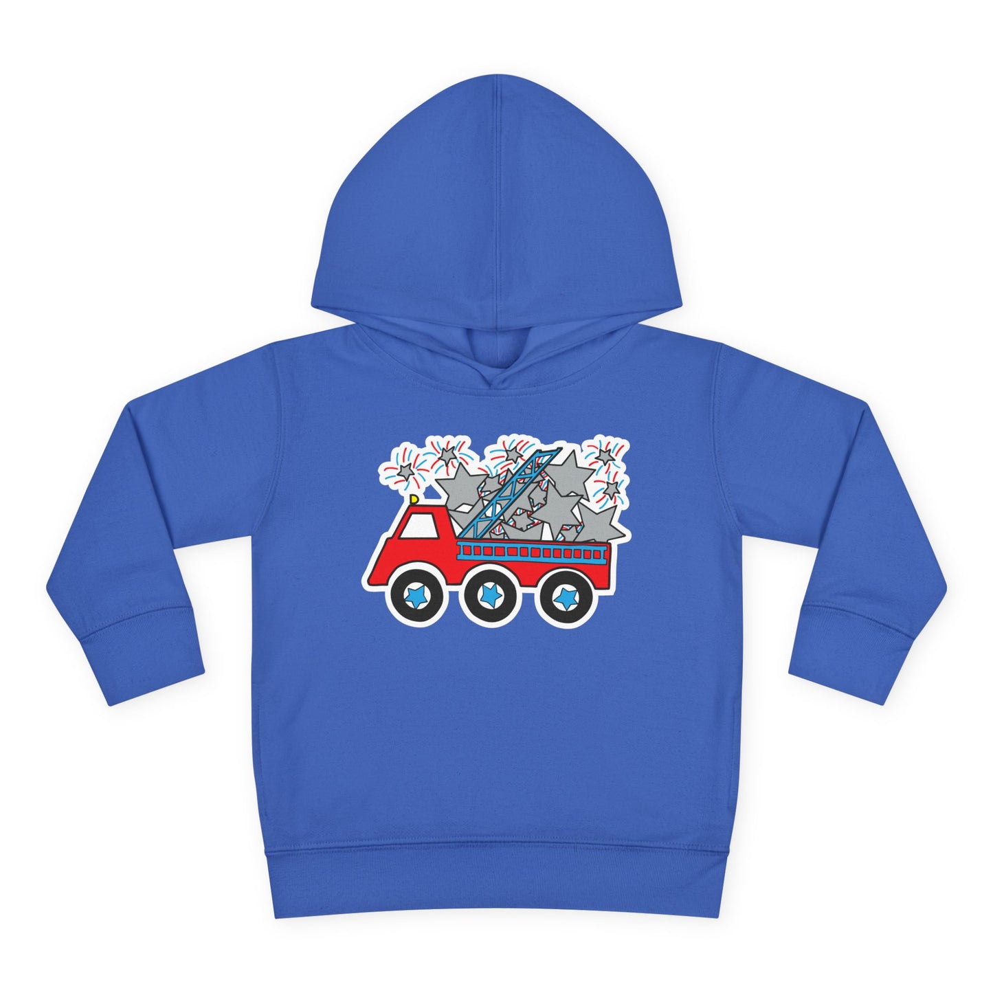 Independence Day Fire Truck Hoodie - Toddler