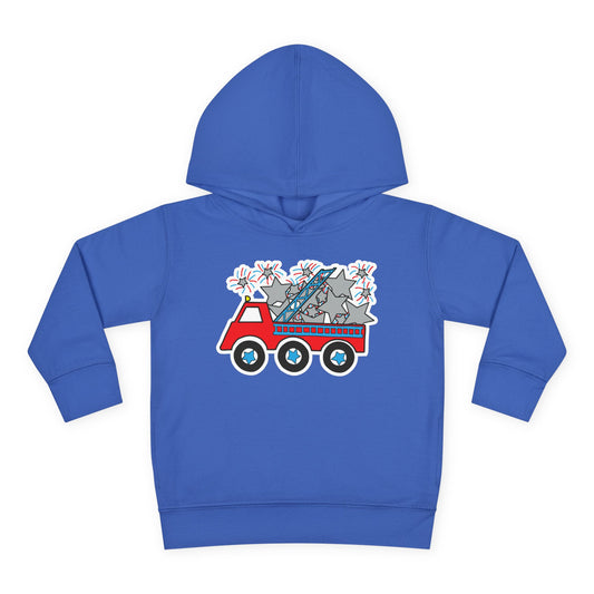 Independence Day Firetruck Hoodie - Toddler