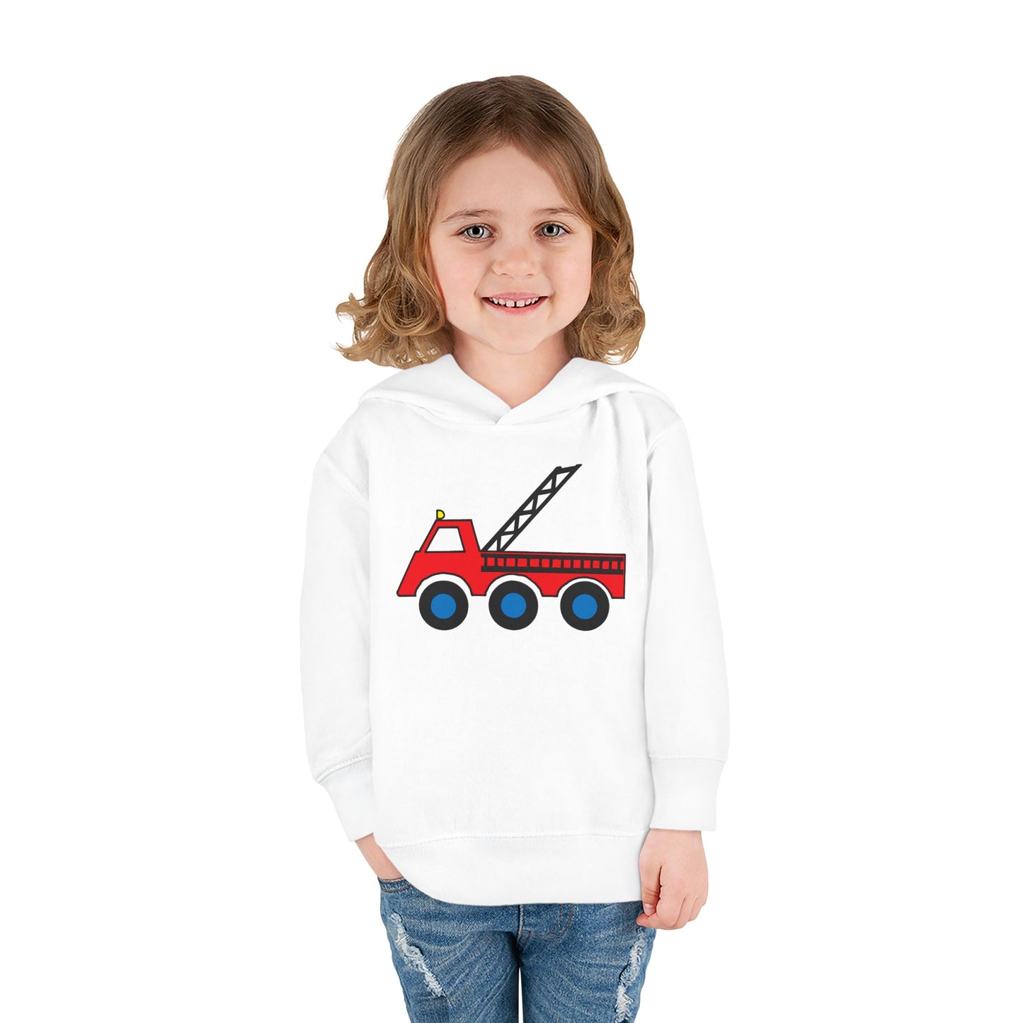 Fire Truck Hoodie - Toddler