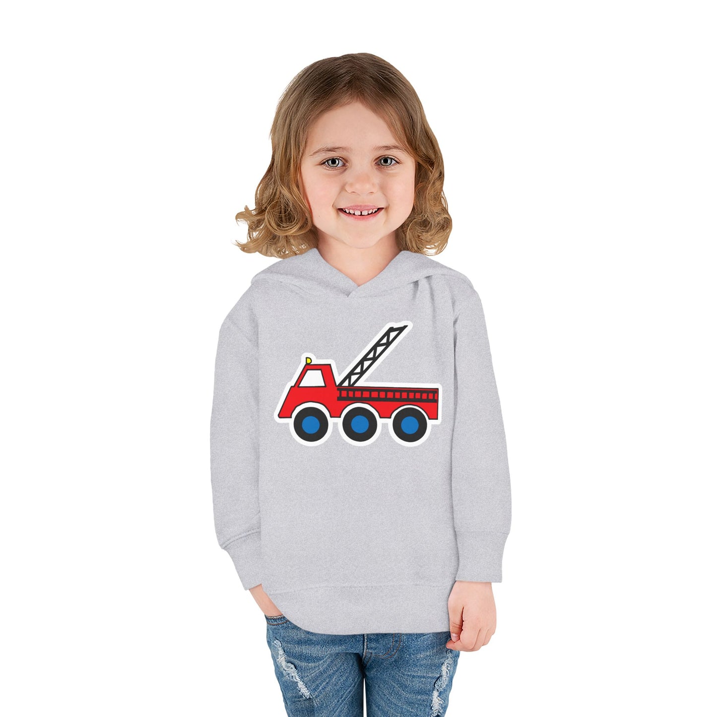 Fire Truck Hoodie - Toddler