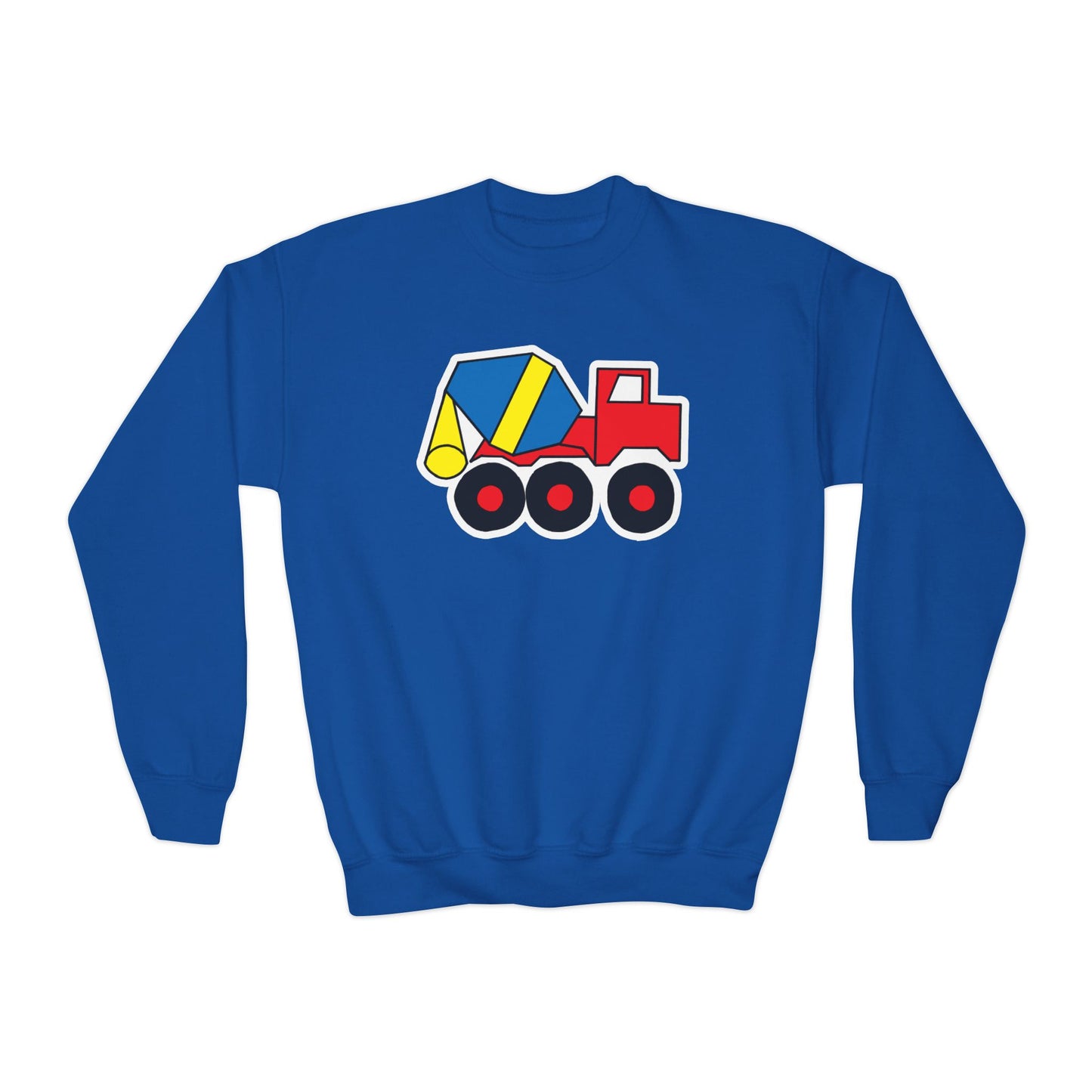 Cement Truck Crewneck Sweatshirt - Youth