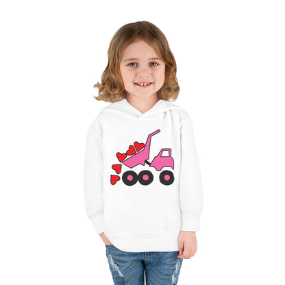 Heart Dump Truck Hoodie - Toddler