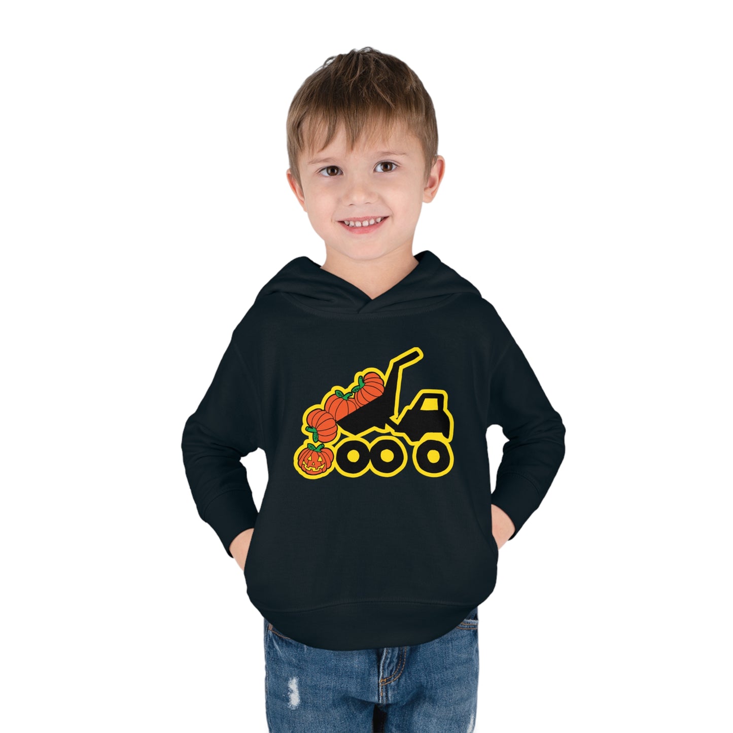 Halloween Dump Truck Hoodie - Toddler