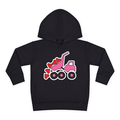 Heart Dump Truck Hoodie - Toddler