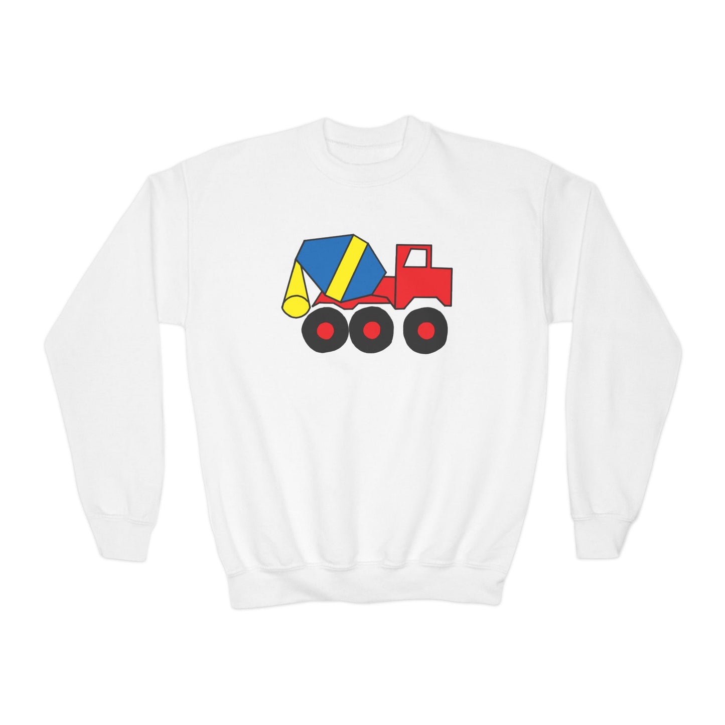 Cement Truck Crewneck Sweatshirt - Youth