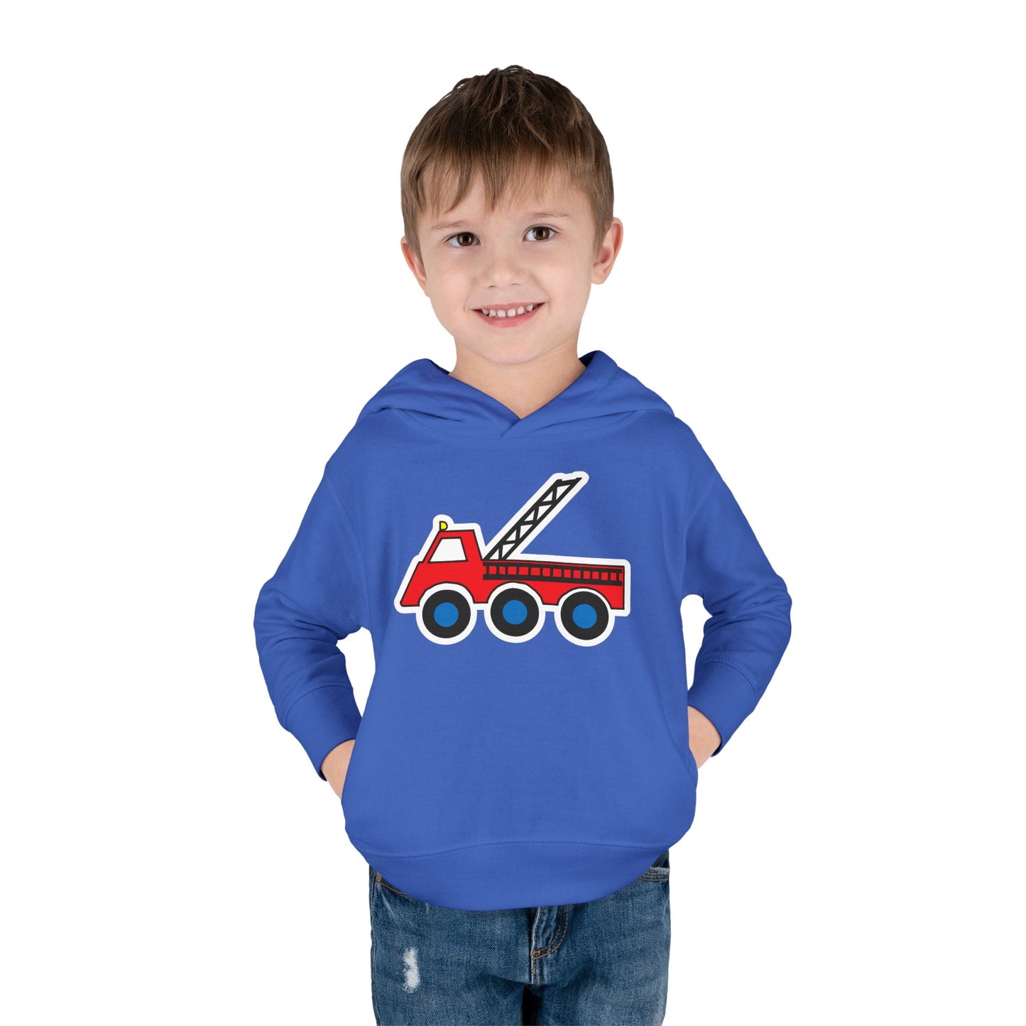 Fire Truck Hoodie - Toddler