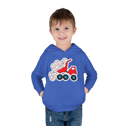 Baseball Dump Truck Hoodie - Toddler