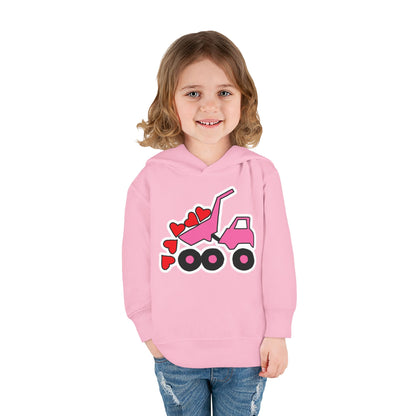 Heart Dump Truck Hoodie - Toddler