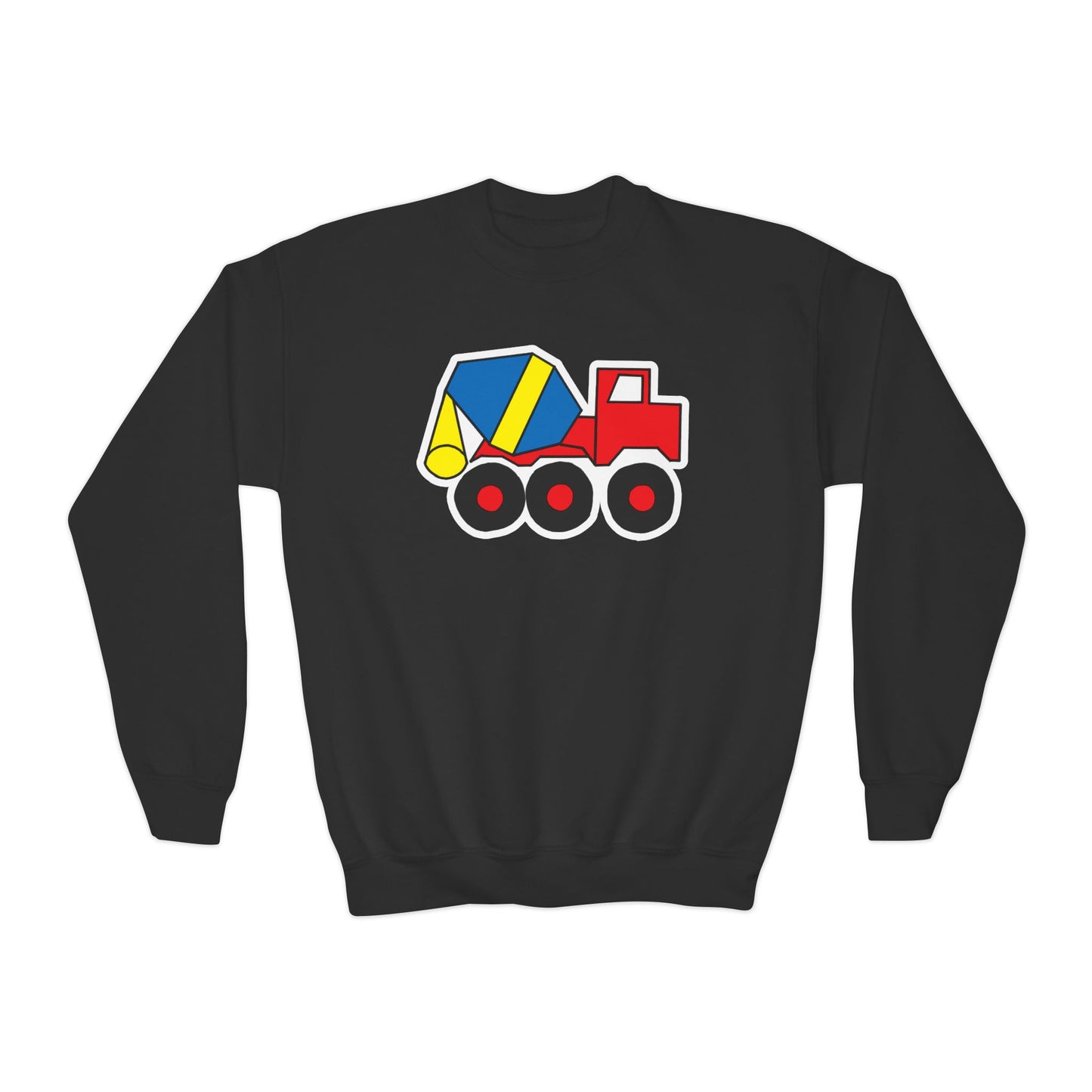 Cement Truck Crewneck Sweatshirt - Youth