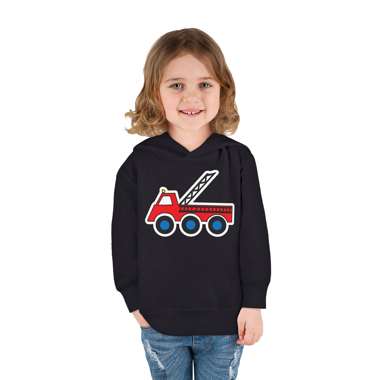 Fire Truck Hoodie - Toddler