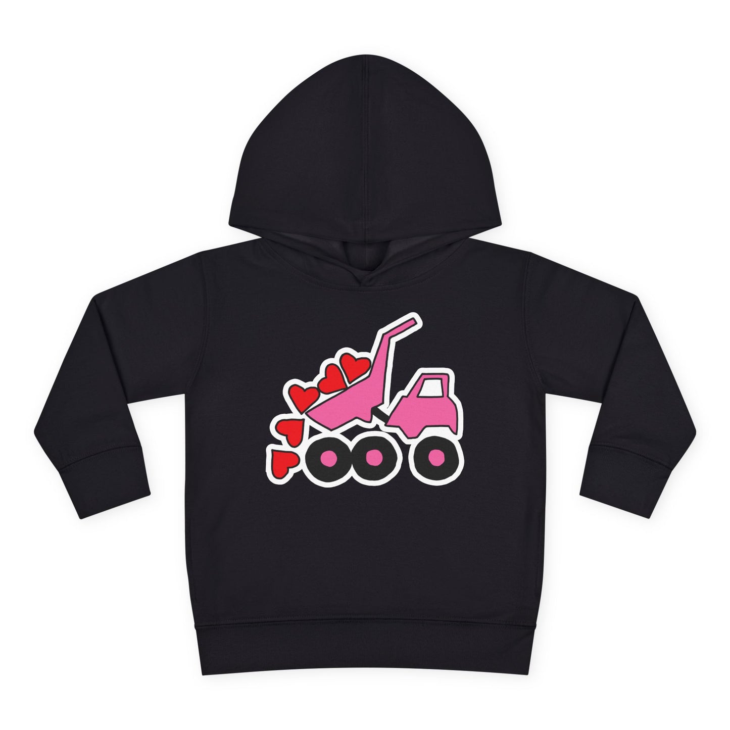 Heart Dump Truck Hoodie - Toddler