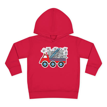 Independence Day Fire Truck Hoodie - Toddler