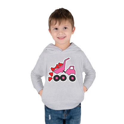 Heart Dump Truck Hoodie - Toddler