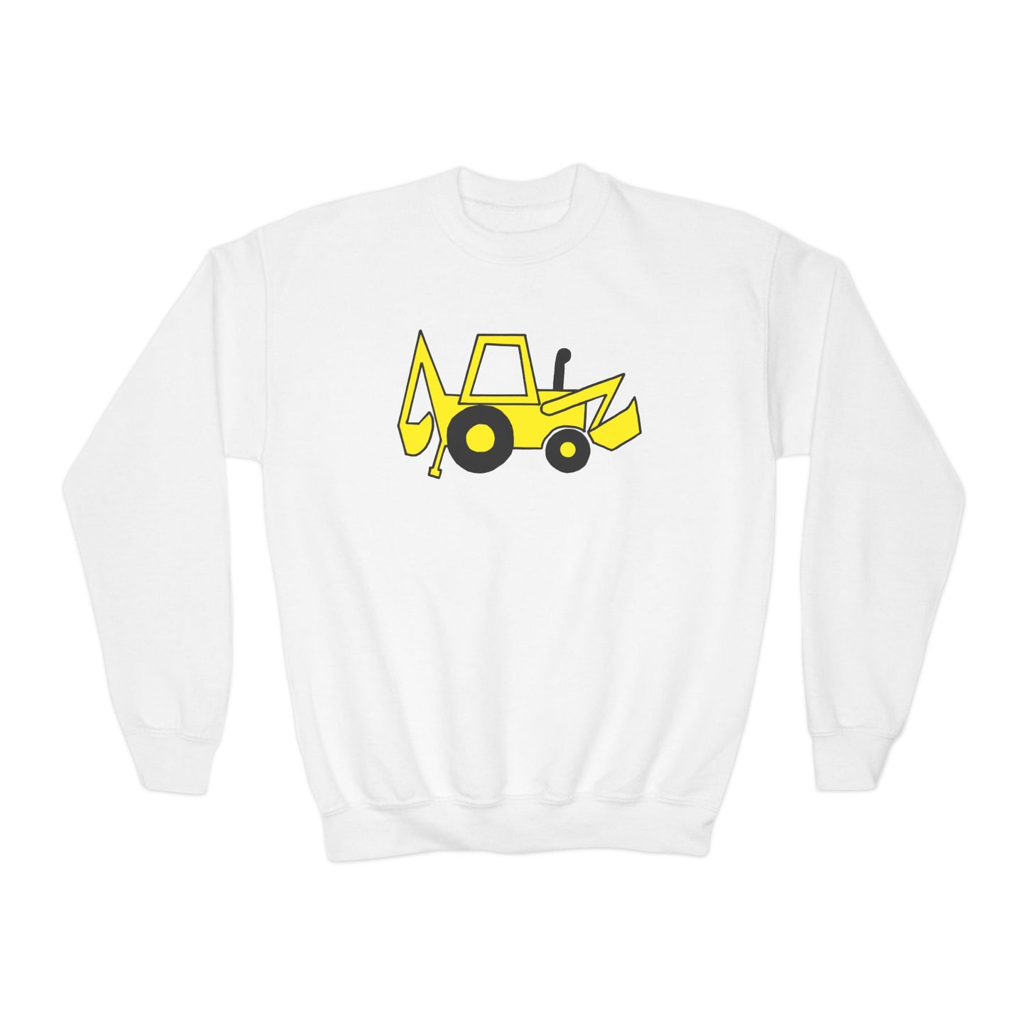 Backhoe Crewneck Sweatshirt - Youth