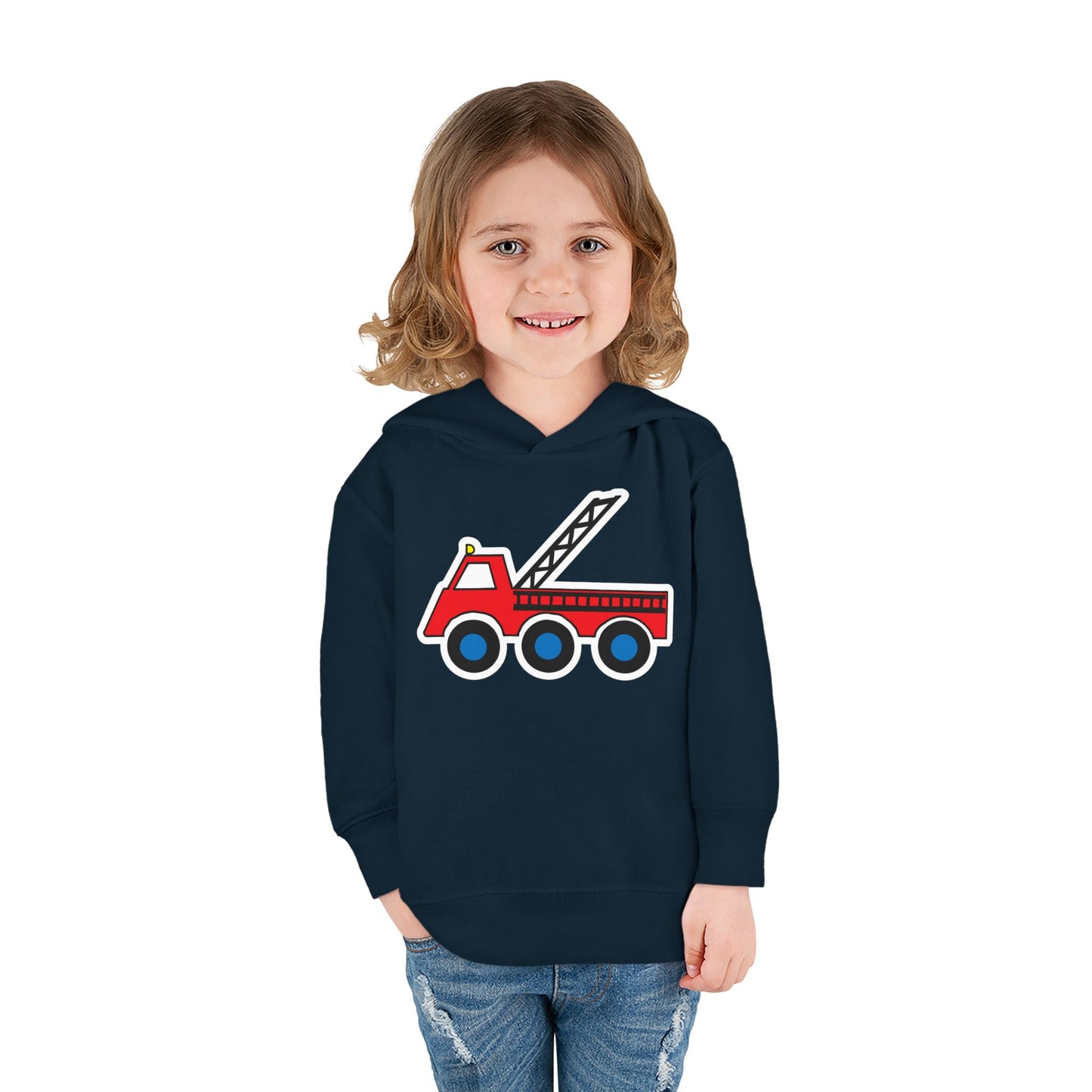 Fire Truck Hoodie - Toddler